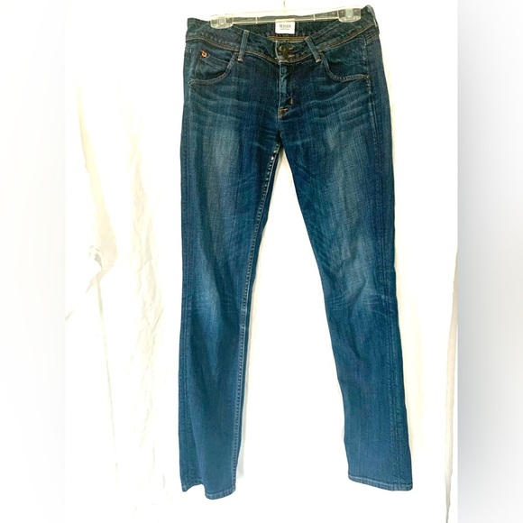 Hudson Jeans Denim - Hudson Collin Flap Straight Jeans Style W422DHK, Womens 28, Made in USA